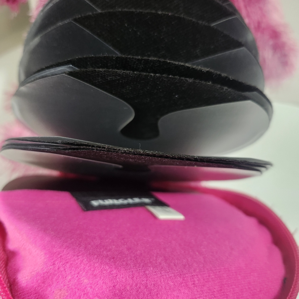 Vintage Pink Furgles Monster Plush Alien Belly Case Media Disc Holder - Picture 6 of 7